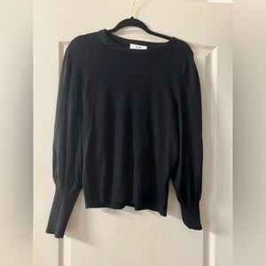 Magaschoni Black Knit Top